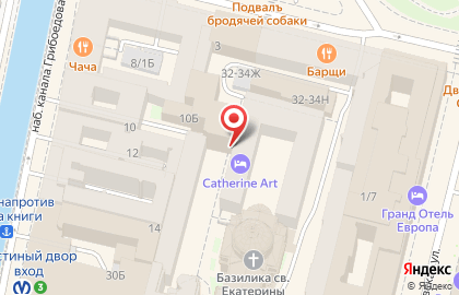 Catherine Art Hotel на карте