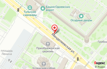 Спасо-Преображенский храм на Менделеевской улице на карте