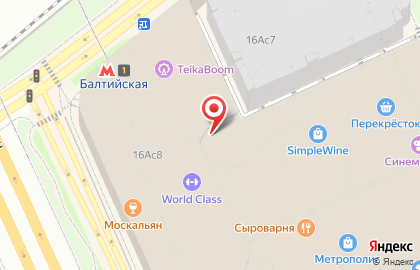 Магазин ЗооГалерея в Москве на карте