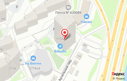 Студия художественной росписи стен Pchelin Studio в Октябрьском районе на карте
