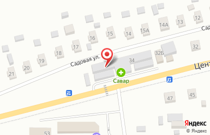 Магазин овощей и фруктов на Центральной, 34 на карте