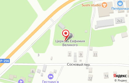Церковь Евфимия Великого на карте