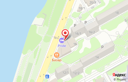 Банно-гостиничный комплекс Сауна Pride на карте