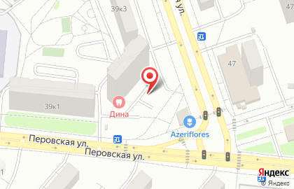 М.Ренессанс на Перовской улице на карте