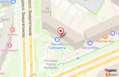 Представительство в г. Санкт-Петербурге ИФМ-электроник на карте