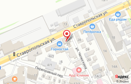 Дальневосточный ипотечный центр, ОАО на Ставропольской улице на карте