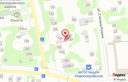 Медицинская лаборатория CL LAB в Новопокровской на карте