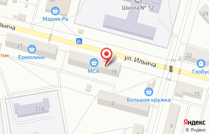Магазин МСК на карте