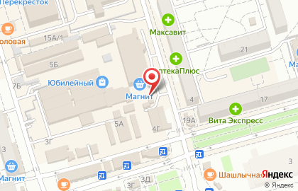 Магазин хлебобулочных и кондитерских изделий в Красноармейском районе на карте