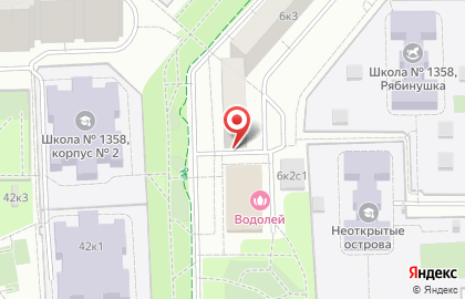 Водолей в Митино на карте
