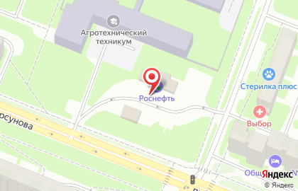 Роснефть в Великом Новгороде на карте