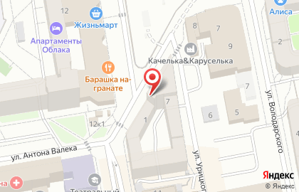 Бухгалтерская компания Формула на карте