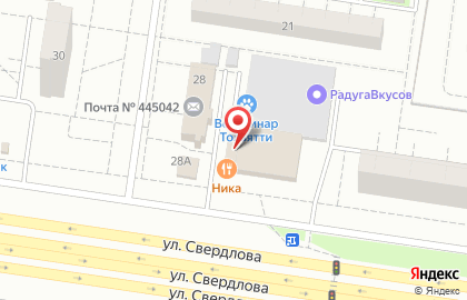 ООО Овация на улице Свердлова на карте