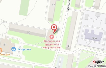 Отдел МВД России по Кстовскому району Ждановский отдел полиции на карте
