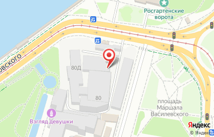 РОСТА на улице Черняховского на карте