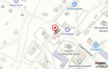 Страховой дом ВСК на Советской улице на карте