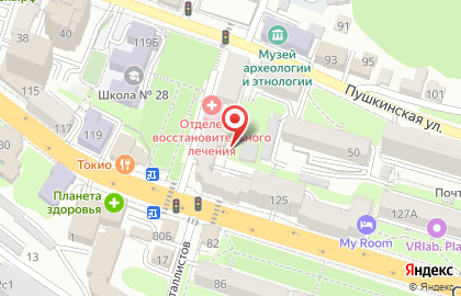 Подружка на Светланской улице на карте