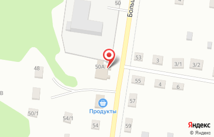 Продуктовый магазин в Перми на карте