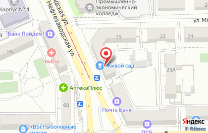 Ремонтная мастерская на улице Малунцева на карте