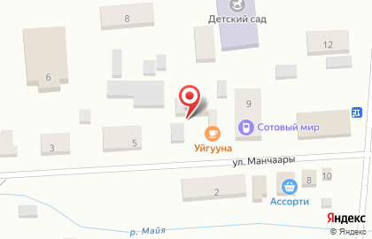 Продуктовый магазин Торут Ас на карте