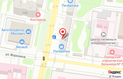 Аптека Здоровье на Ташкентской улице на карте