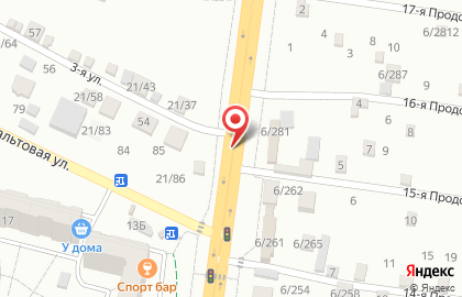 Латошинские блоки в Тракторозаводском районе на карте