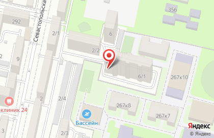 Торгово-сервисная компания СиЭс Медика Кубань на Севастопольской улице на карте