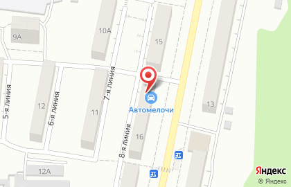 Магазин Автомелочи в Челябинске на карте