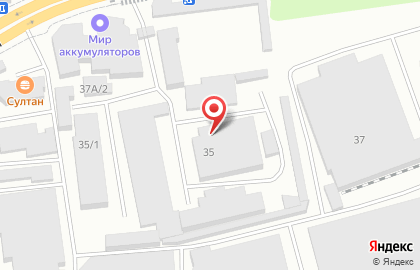 Компания по продаже мяса и полуфабрикатов Сибирский аппетит на карте