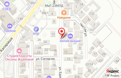 Гостиница Пятница в Лазаревском районе на карте