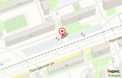 Автостоянка в Саратове на карте