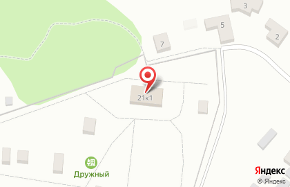 Лагерь труда и отдыха Дружный на карте