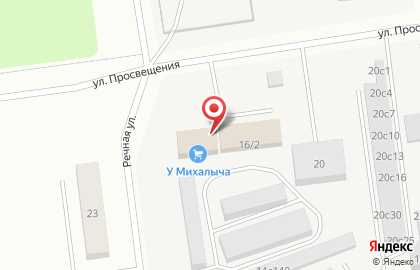 Магазин У Михалыча в Ханты-Мансийске на карте