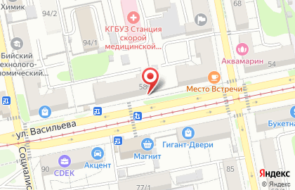 Пивной бутик Шпачек в Барнауле на карте