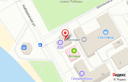 Запсибкомбанк, ПАО на Набережной улице на карте
