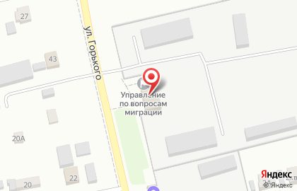 Отдел МВД России по Лаишевскому району на улице Горького на карте
