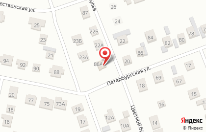 Продуктовый магазин На Цветном на карте