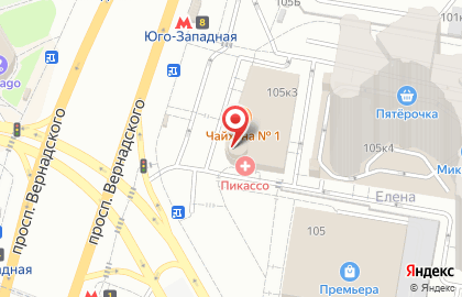 Московский кредитный банк в Москве на карте