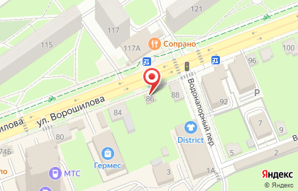 Продуктовый магазин в Москве на карте