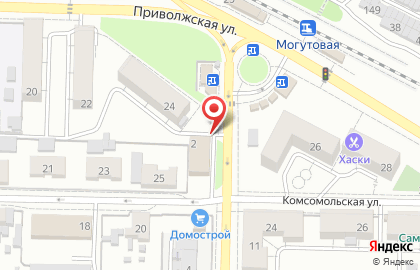 Киоск по продаже хлебобулочных изделий, ОАО Жигулёвский хлебозавод на улице Пирогова на карте