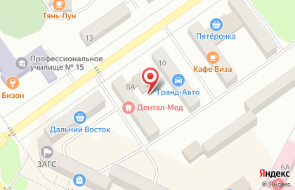 Арбат на проспекте Строителей на карте