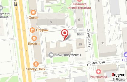 Управление Министерства труда и социального развития Омской области по г. Омску на карте
