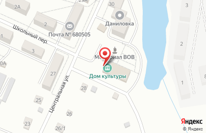 Участковый пункт полиции на Центральной улице на карте