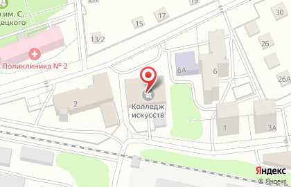 Центр профессиональной оценки на улице Горького на карте