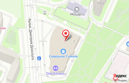 Салон ТОЧКА красоты на бульваре Дмитрия Донского на карте