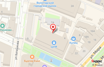 Аверс на Благовещенской улице на карте