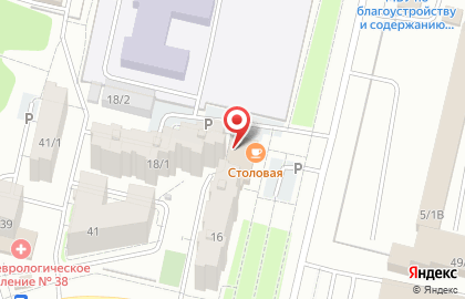 Столовая в Уфе на карте
