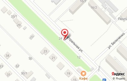 Парикмахерская в Ставрополе на карте