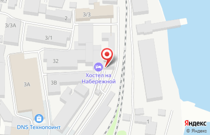 Гостевой дом На Набережной на карте