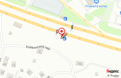 Магазин продуктов в Екатеринбурге на карте